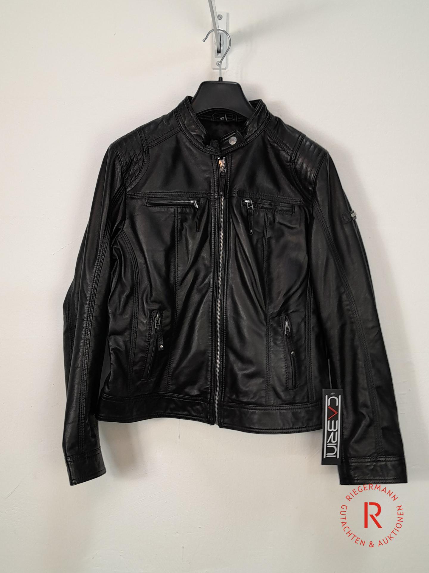 DAMEN LEDERJACKE GRÖSSE 42